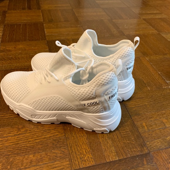 Tqgold women’s platform sneakers - Picture 5 of 6